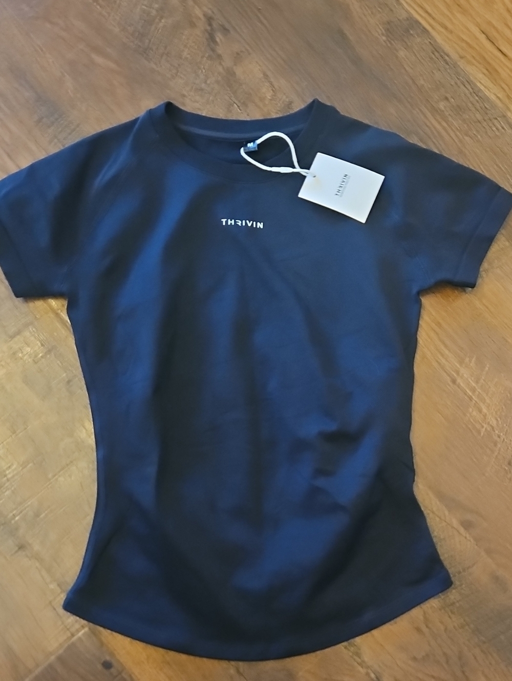 Women's Black Short Sleeve Tee